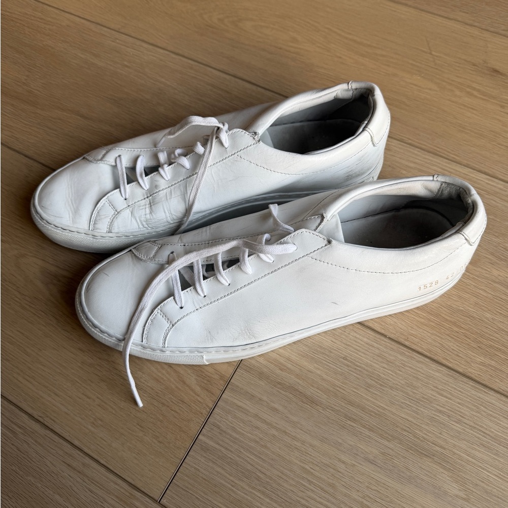 Men's Common Project White Sneakers